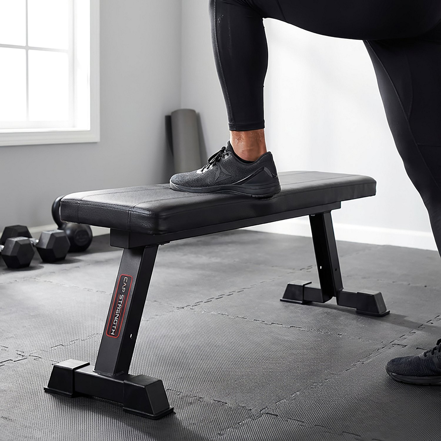 CAP Barbell Strength Foldable Flat Bench - view number 8