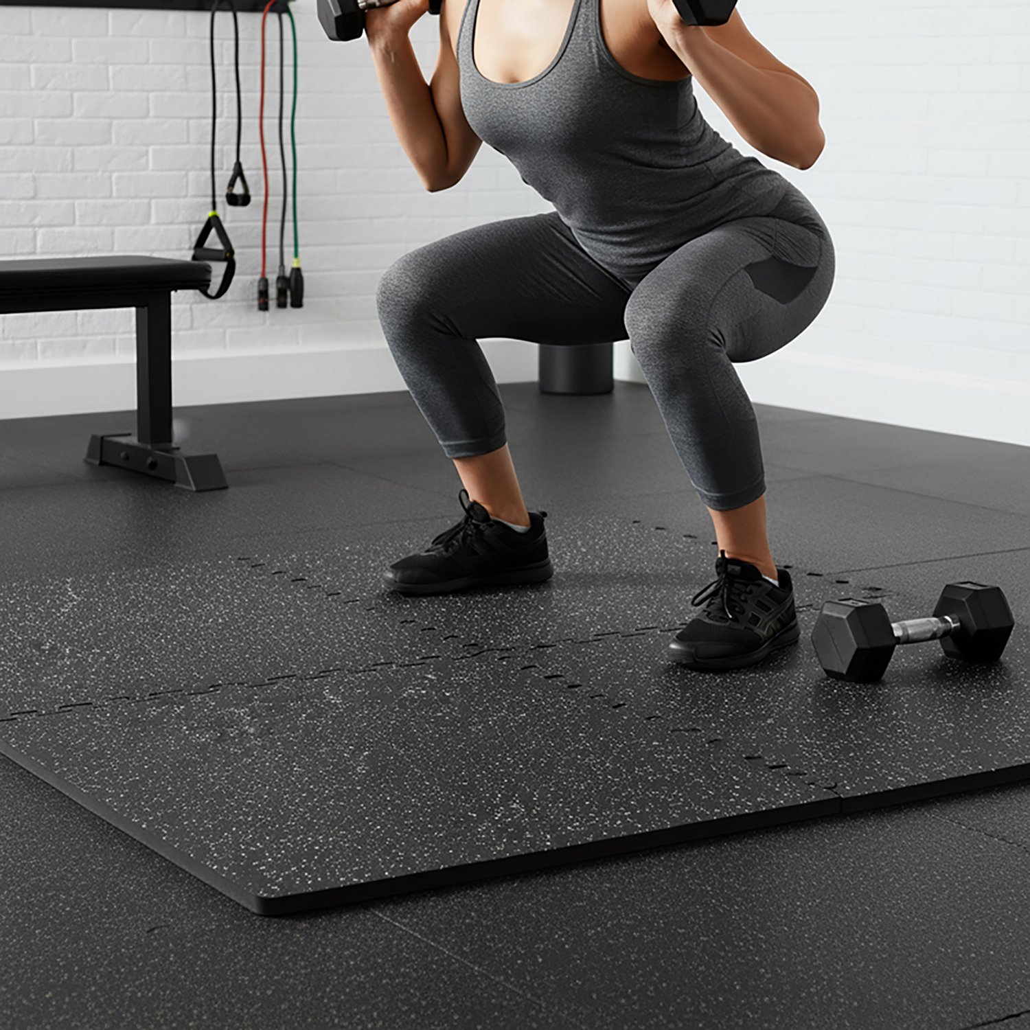 BCG Heavy Duty Gym Flooring 4-Pack - view number 4