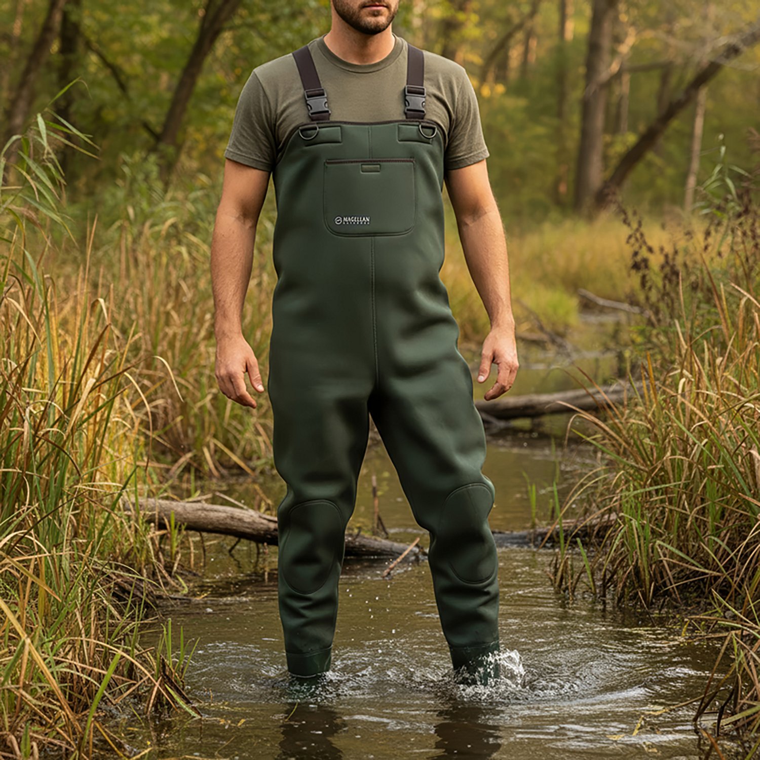 Magellan Outdoors Men's HuntGear Neoprene Sock Waders                                                                            - view number 8