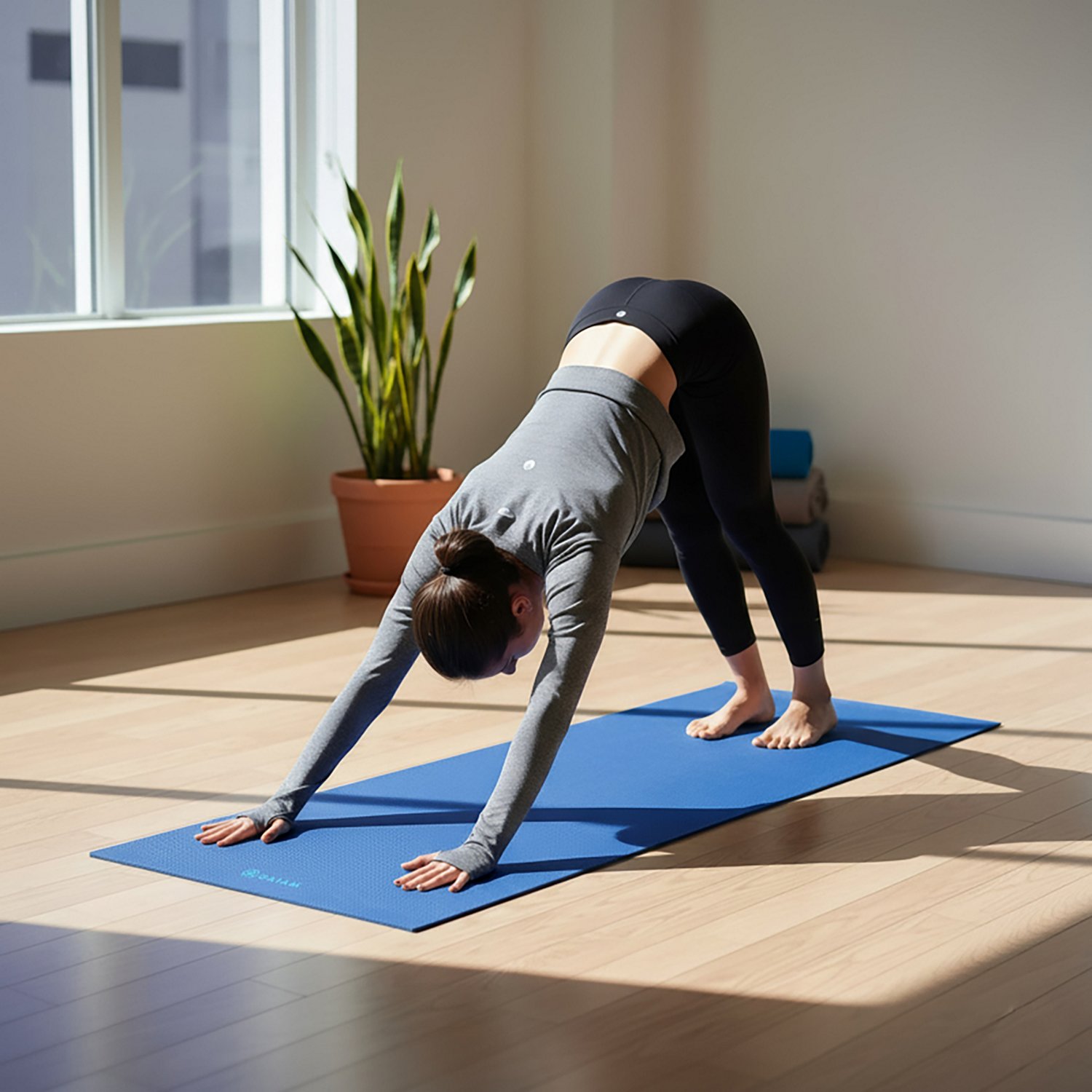 Gaiam 6mm Premium 2-Color Yoga Mat - view number 2