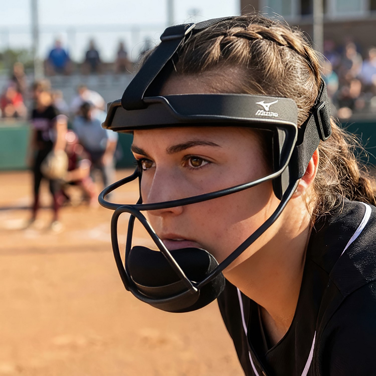 Mizuno Adults’ Wire Fielder Mask - view number 2