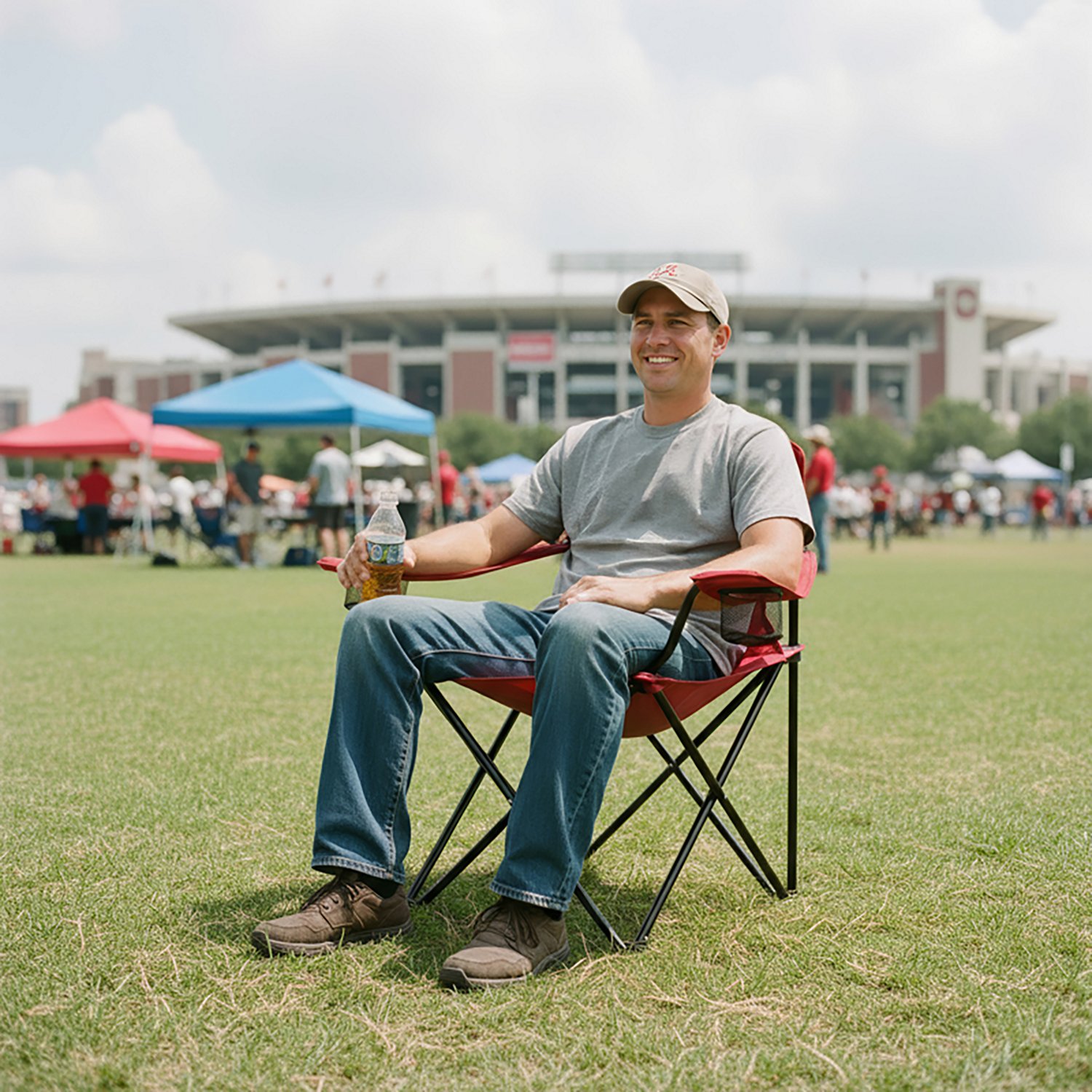 Academy Sports + Outdoors Oversized Alabama Folding Chair                                                                        - view number 5