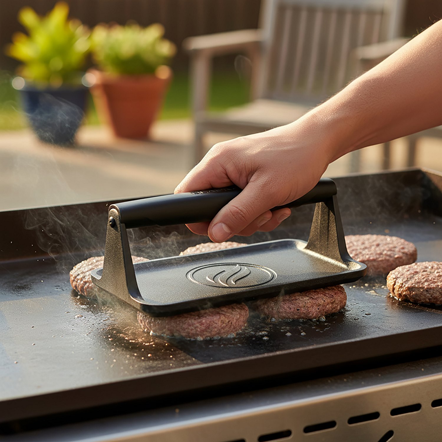 Blackstone Cast Iron Griddle Press                                                                                               - view number 2