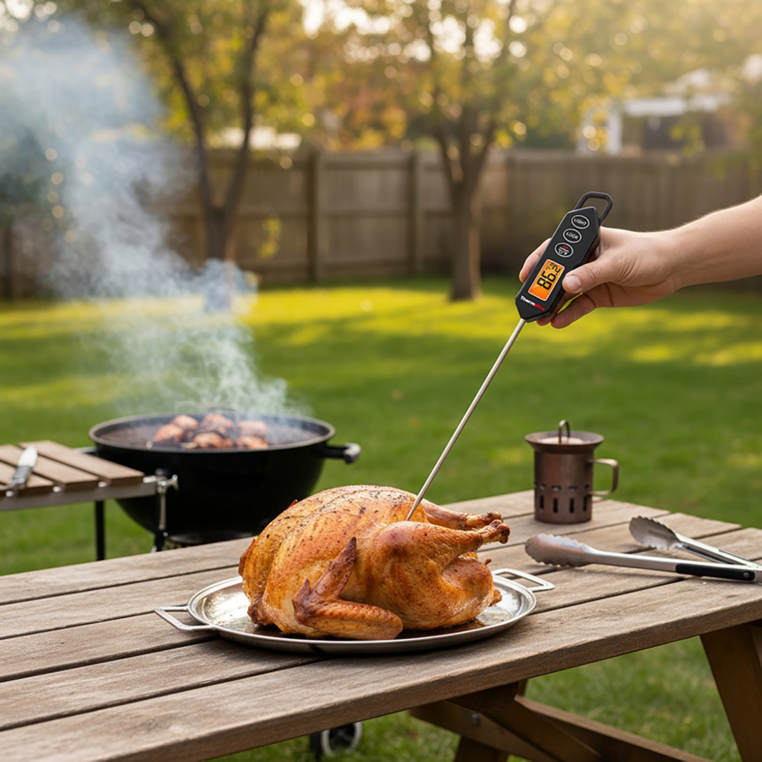 ThermoPro TP01HW Digital Instant Read Meat Thermometer                                                                           - view number 2