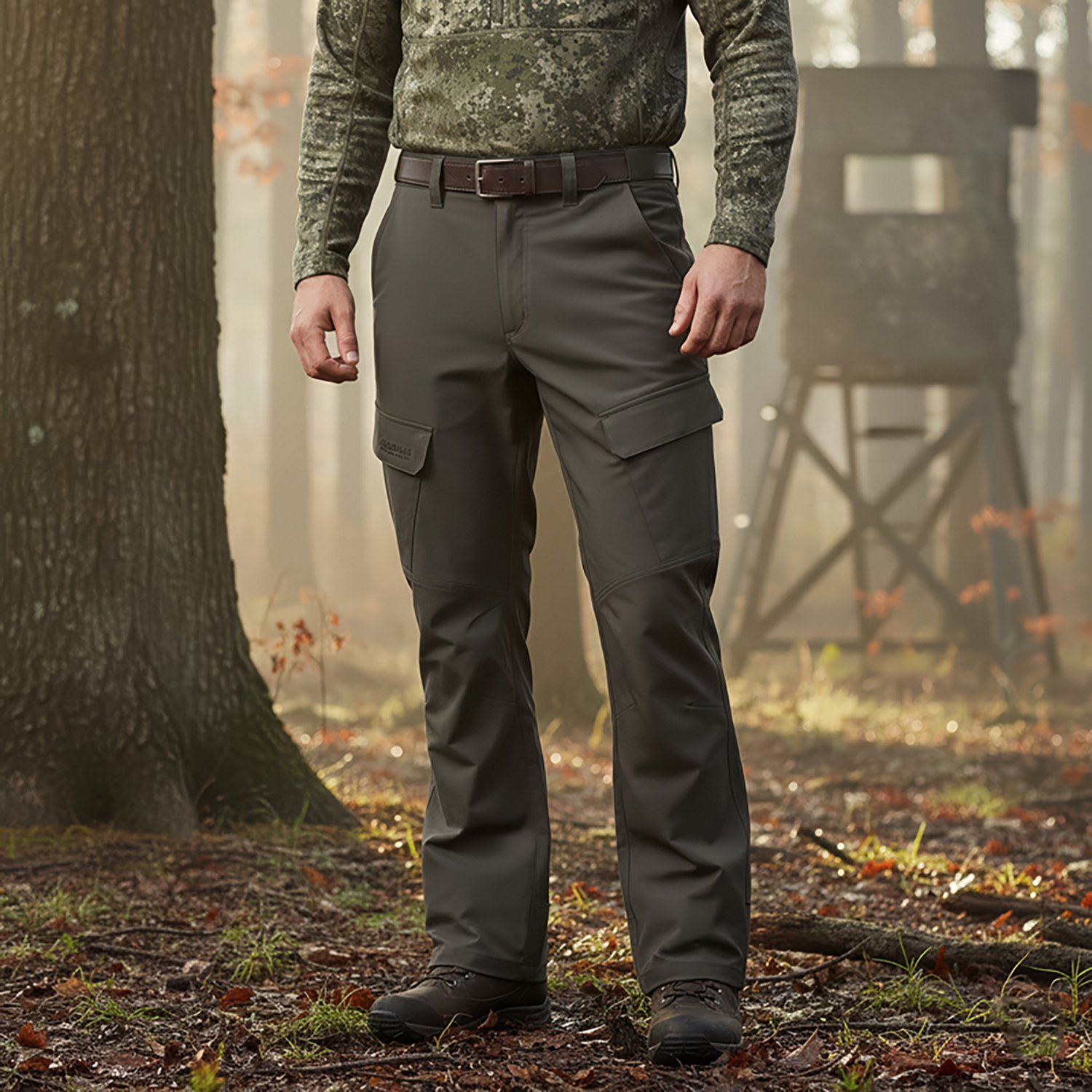 Magellan Outdoors Hunt Gear Men's LW Ripstop Solid Pants - view number 5