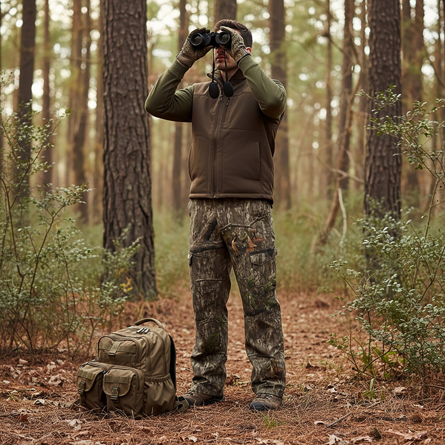 Magellan Outdoors Hunt Gear Men's Stonewell 7 Pocket Twill Pants - view number 5