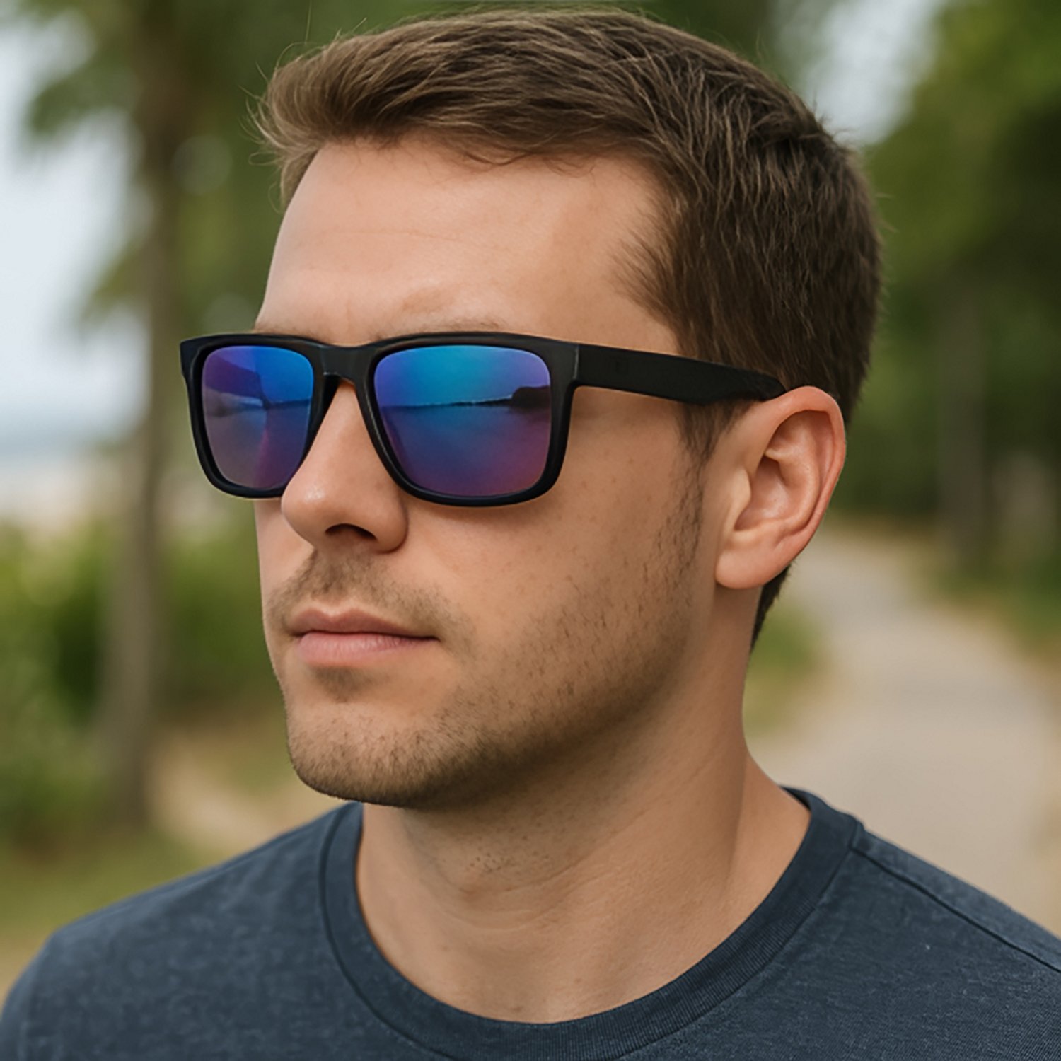 Optic Nerve Adults' Mashup XL Polarized Matte Sunglasses                                                                         - view number 3