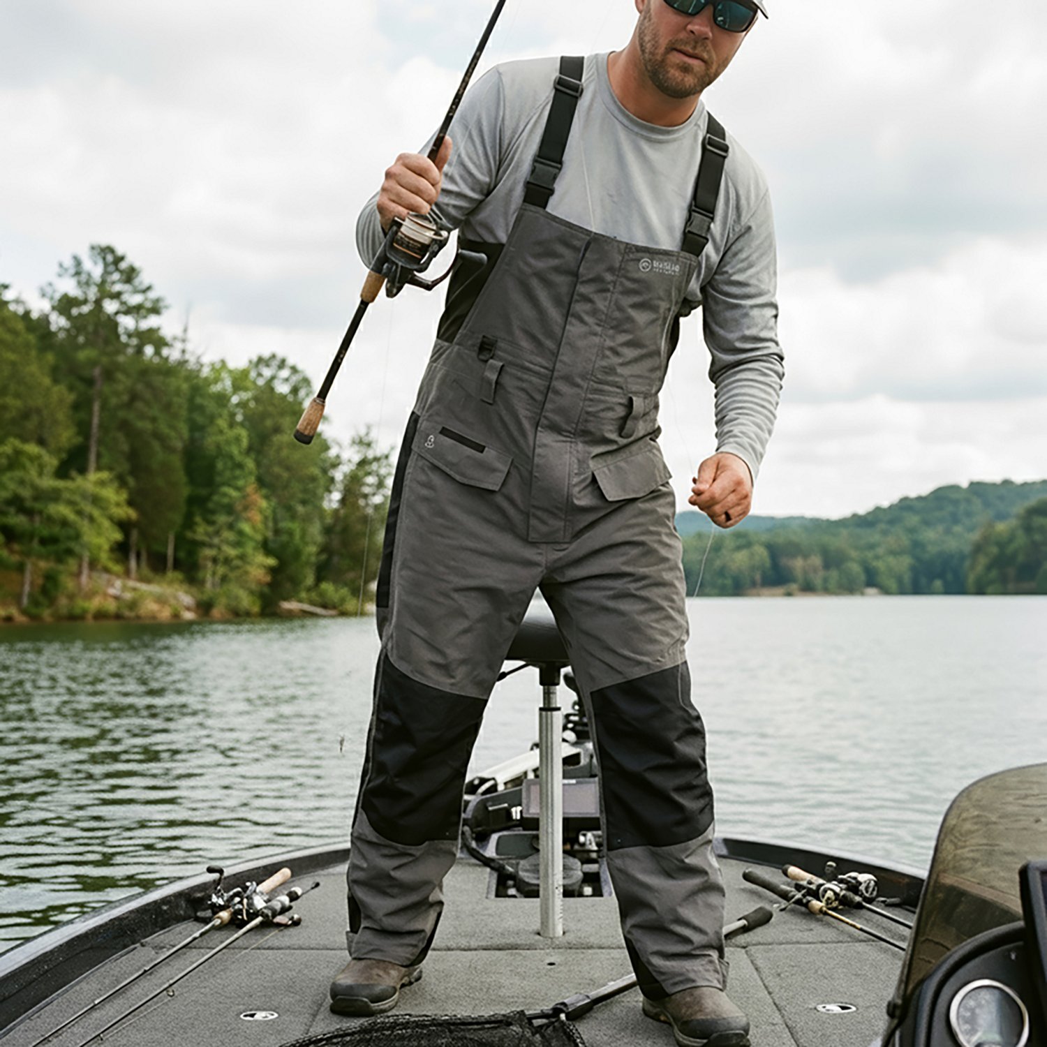 Magellan Outdoors Men's Pro Jacob Wheeler Fishing Bib - view number 6