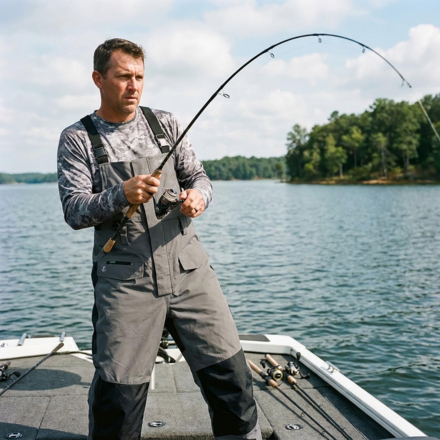 Magellan Outdoors Men's Pro Jacob Wheeler Fishing Bib - view number 7