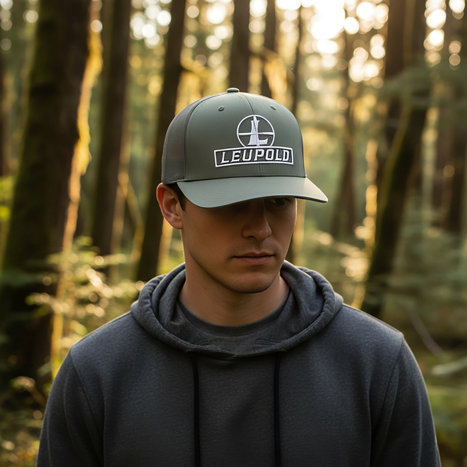 Leupold Adults' Pro Gear Solid Reticle Trucker Hat - view number 2