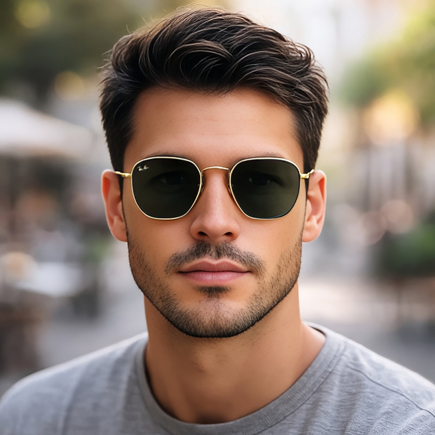 Ray-Ban Men's Hexagonal Sunglasses                                                                                               - view number 6