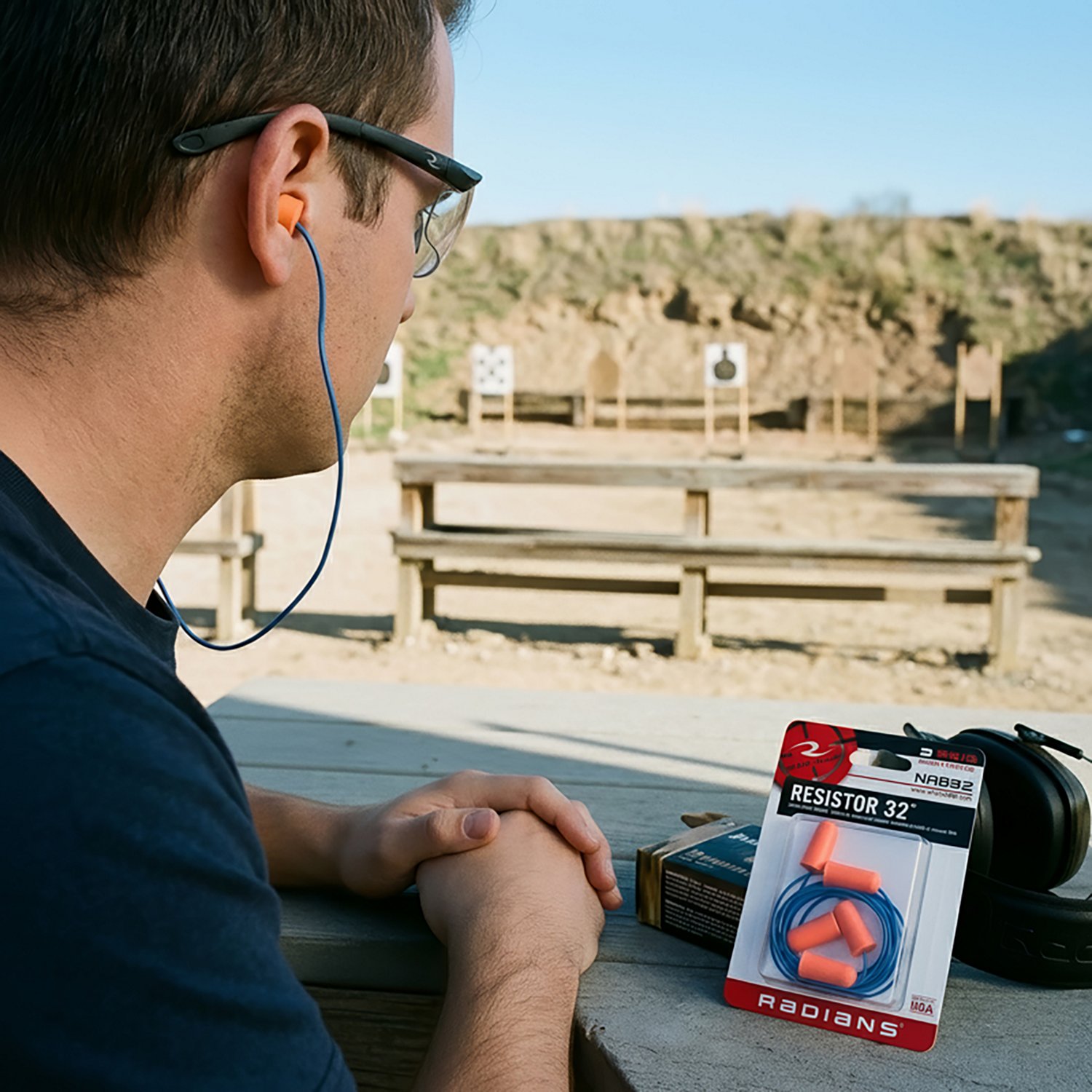 Radians Corded Foam Ear Plugs 3-Pack  - view number 2