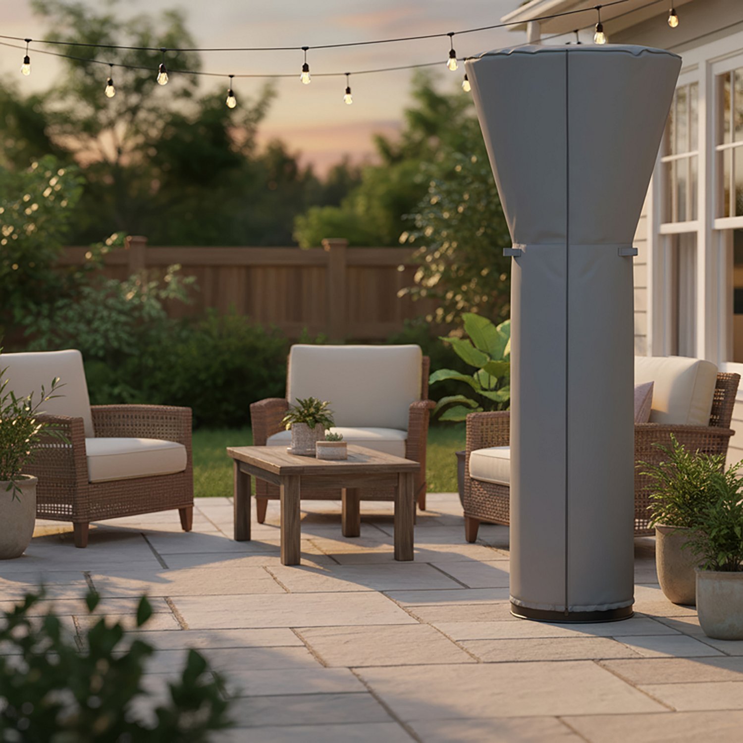 Mosaic Patio Heater Cover  - view number 4