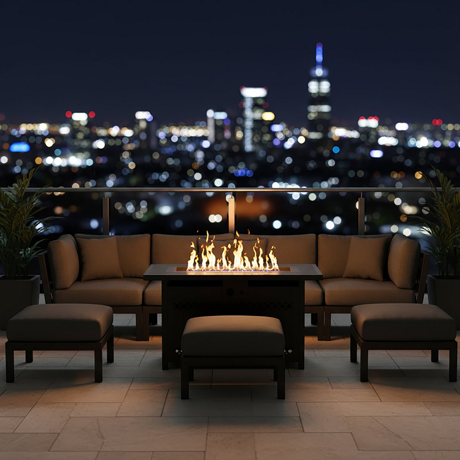 Mosaic Kingsland II 42 in Gas Fire Pit  - view number 6