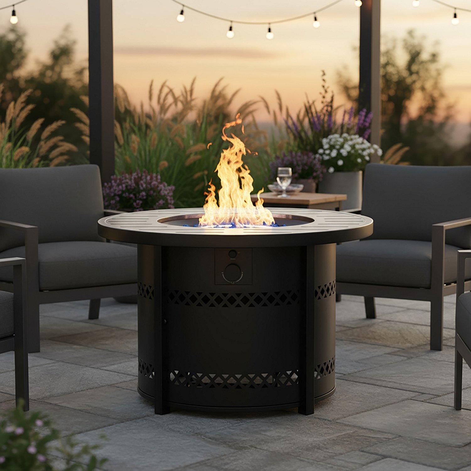 Mosaic Kingsland II 36 in Gas Fire Pit - view number 7