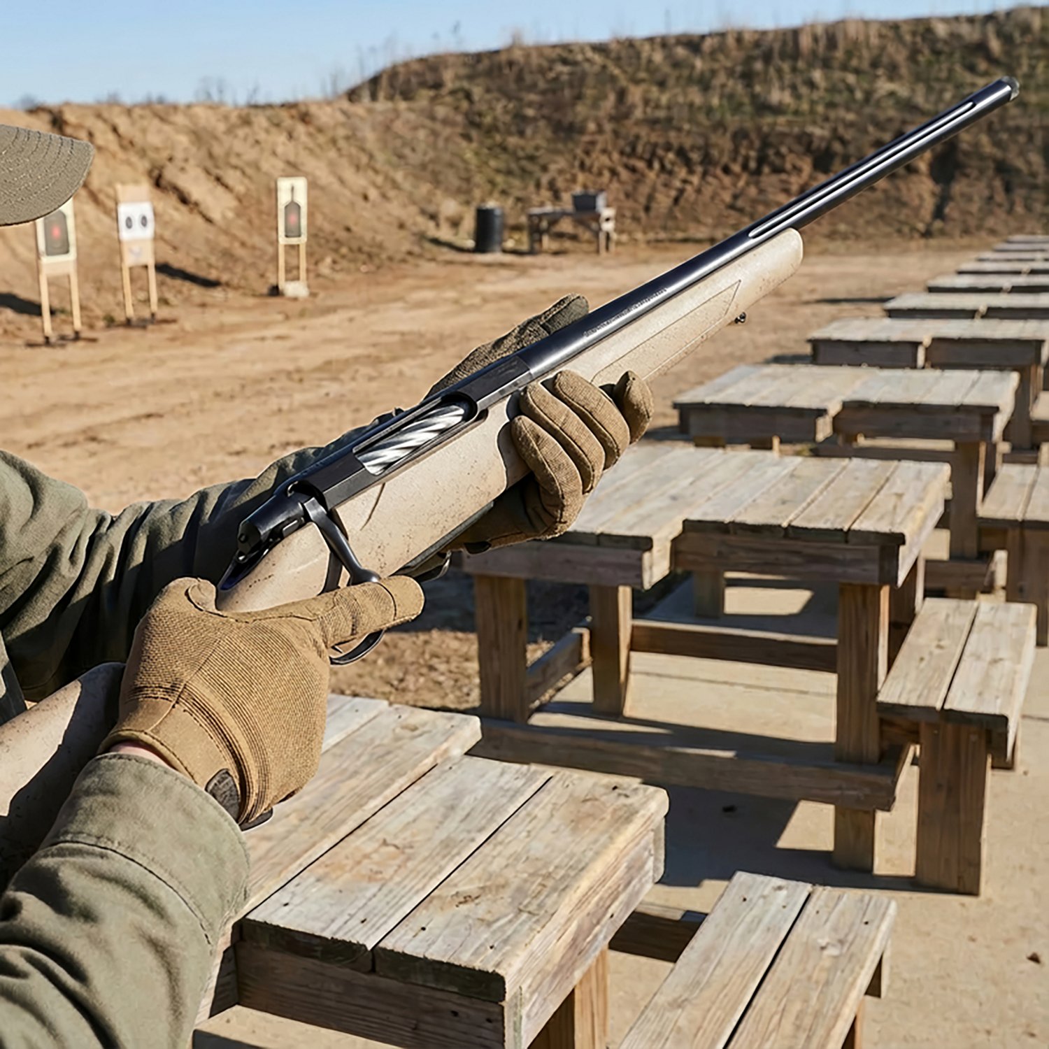 Tikka T3x Lite Roughtech 6.5 Creedmoor Bolt Action Rifle  - view number 4