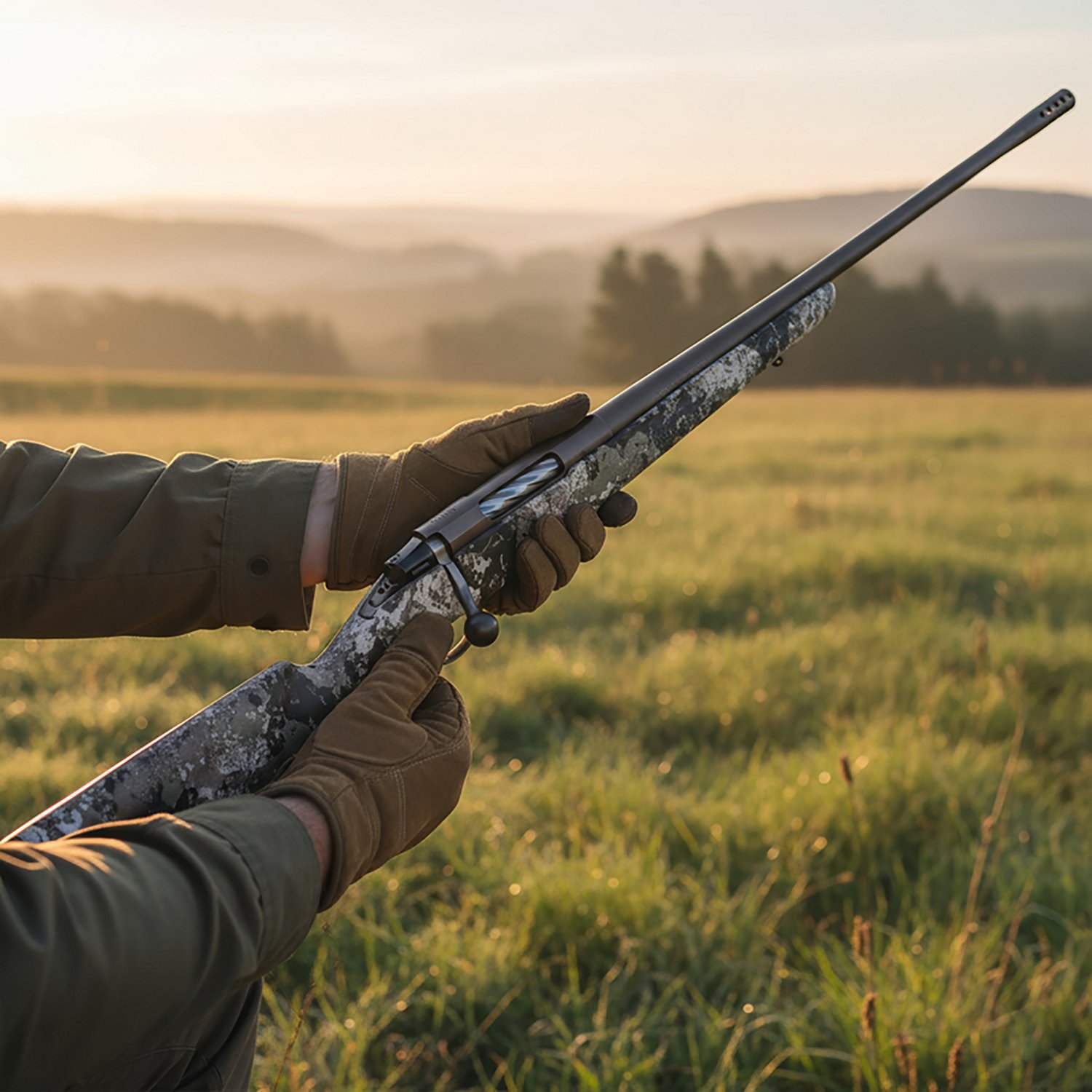 Tikka T3x Lite Veil Camo .308 Winchester Bolt Action Rifle  - view number 3