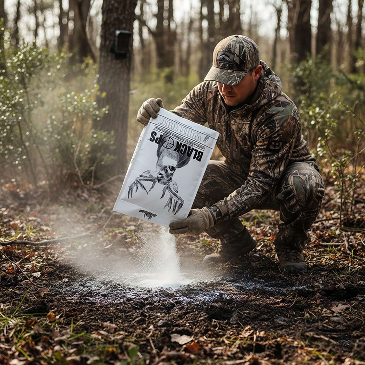 Ani-Logics Black Ops White Out Deer Attractant Powder 6.5lb