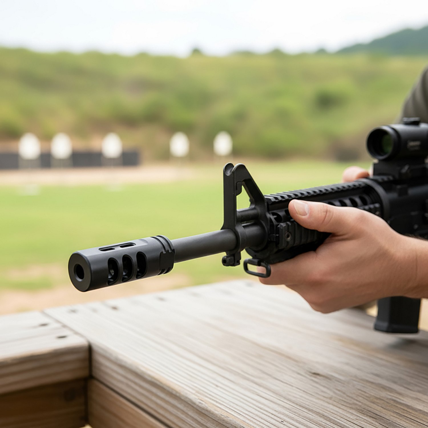 Mission First Tactical AR15 Muzzle Device - view number 5