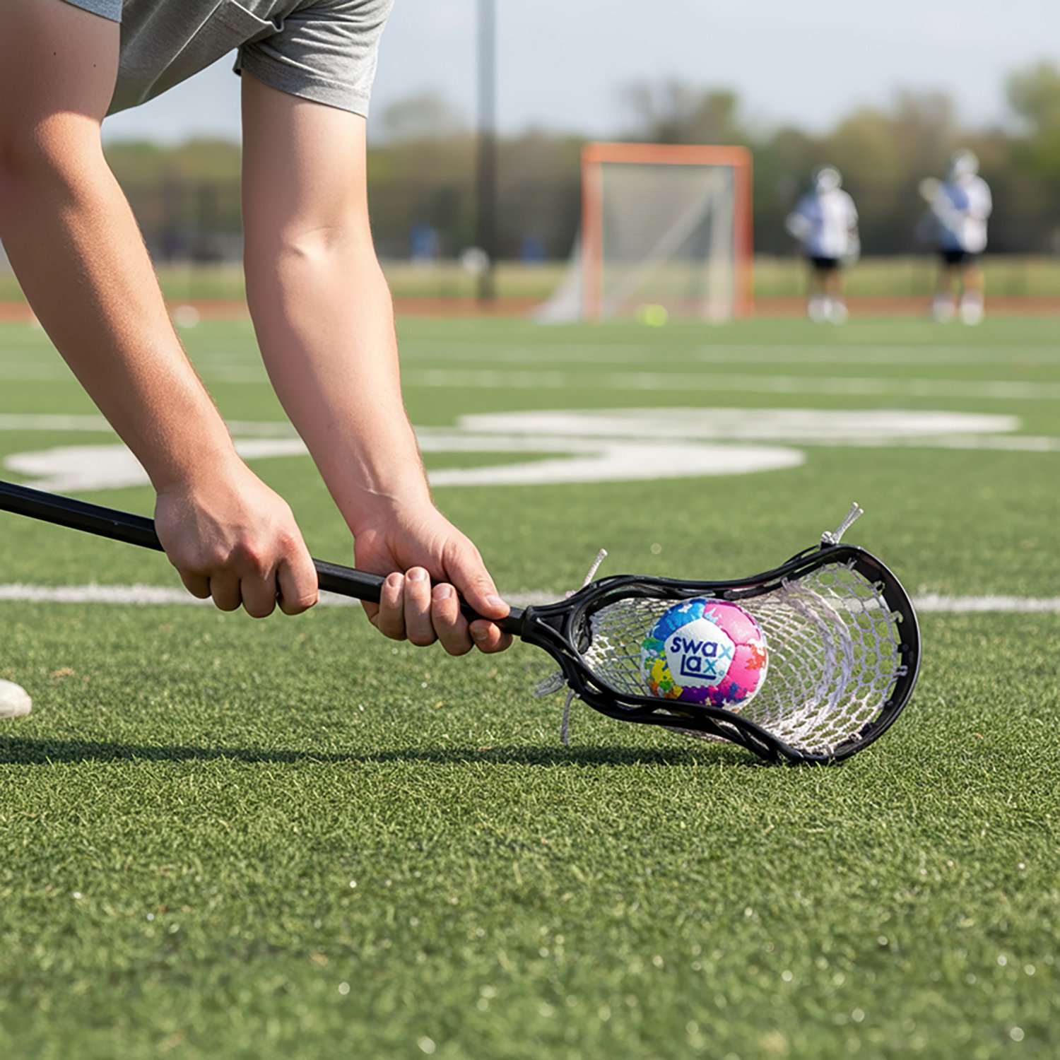 Swax Lax Soft Weighted Splatter Lacrosse Ball - view number 3