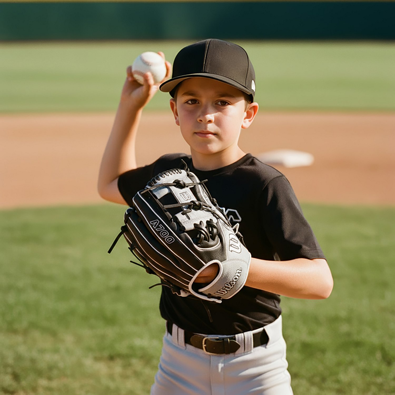 Wilson 11.5 in Youth A700 Baseball Fielding Glove                                                                                - view number 7