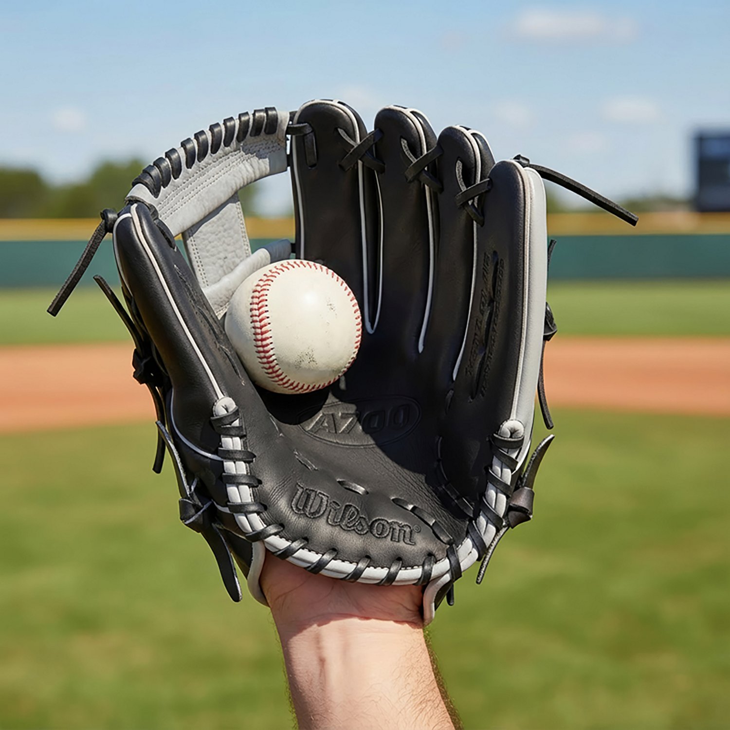 Wilson 11.5 in Youth A700 Baseball Fielding Glove                                                                                - view number 8