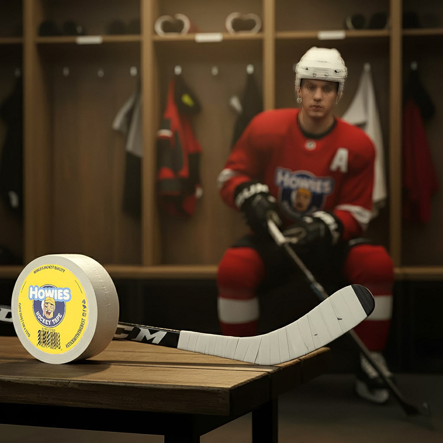 Howies Hockey Tape Wrapped 1 in x 24 yd Cloth Tape                                                                               - view number 2