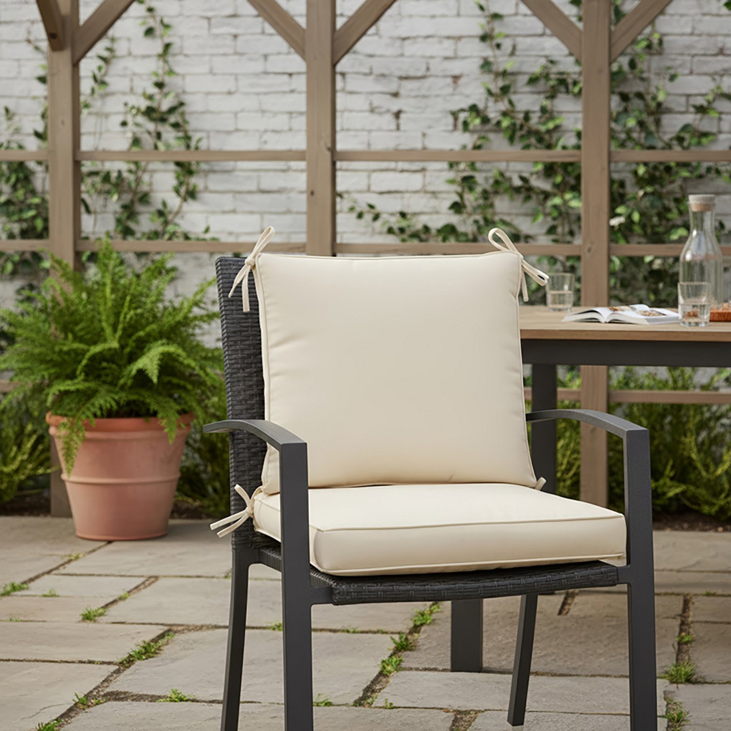 Mosaic Chair Cushion with Hanging Loop - view number 2