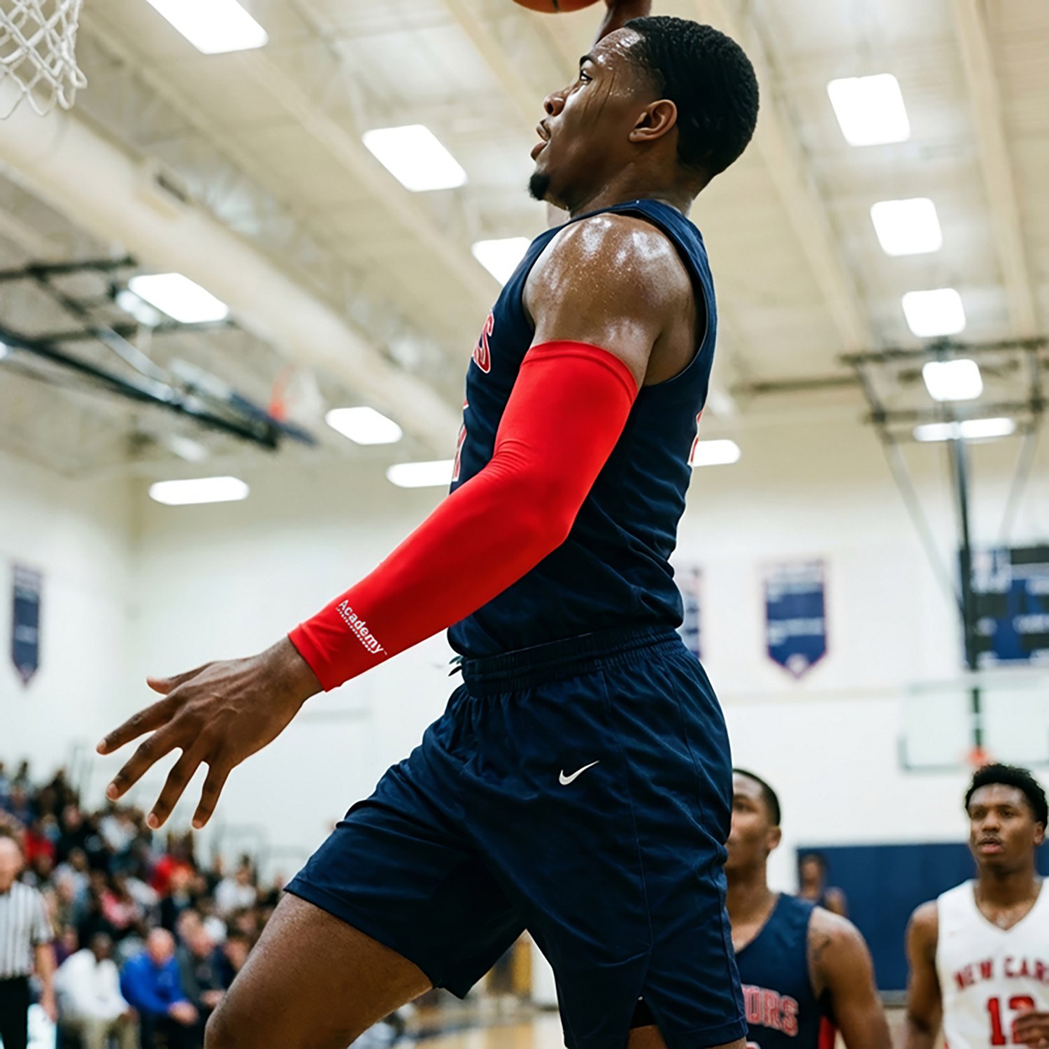 Academy Sports + Outdoors Adult Basketball Compression Arm Sleeve                                                                - view number 3