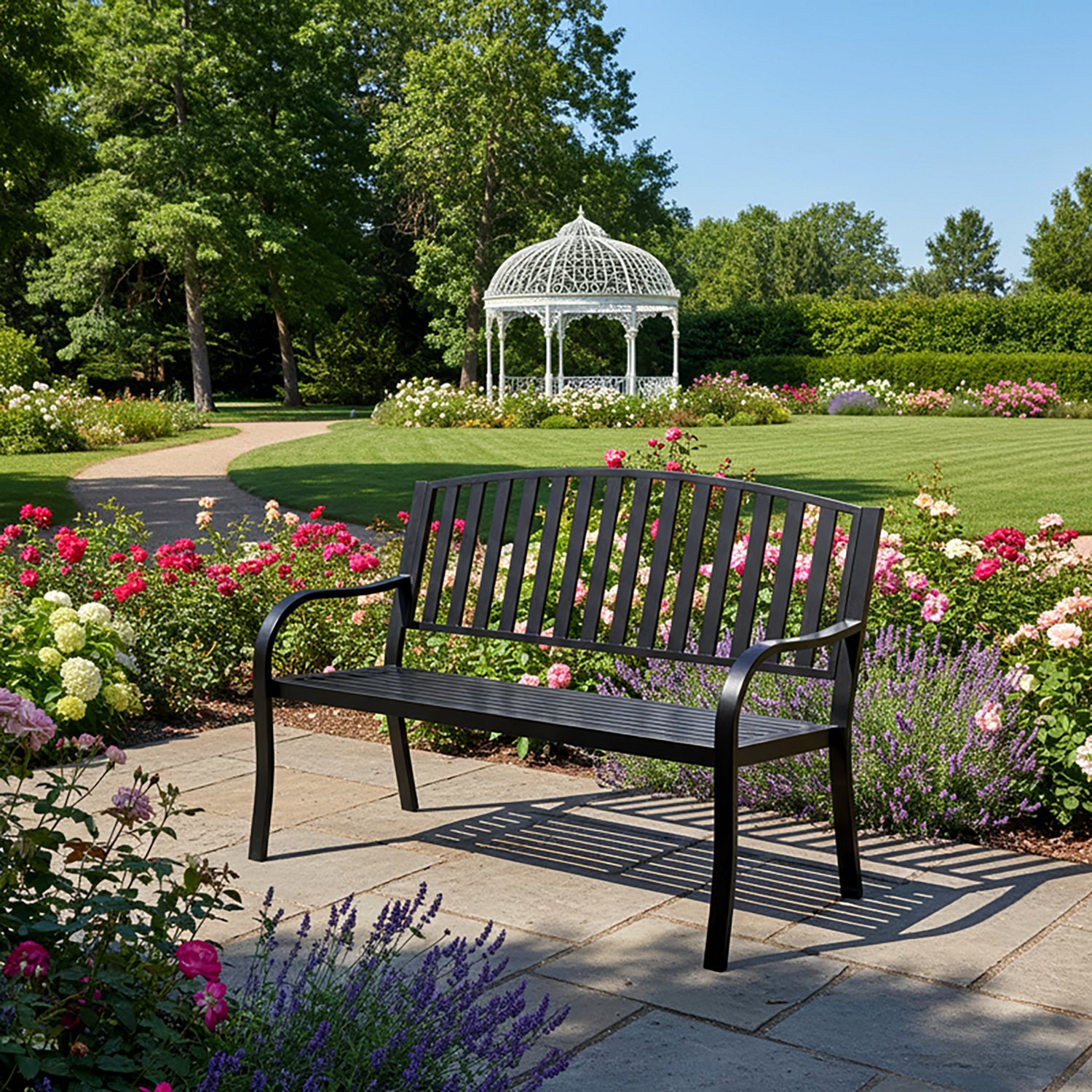 Mosaic Classic Metal Bench - view number 5