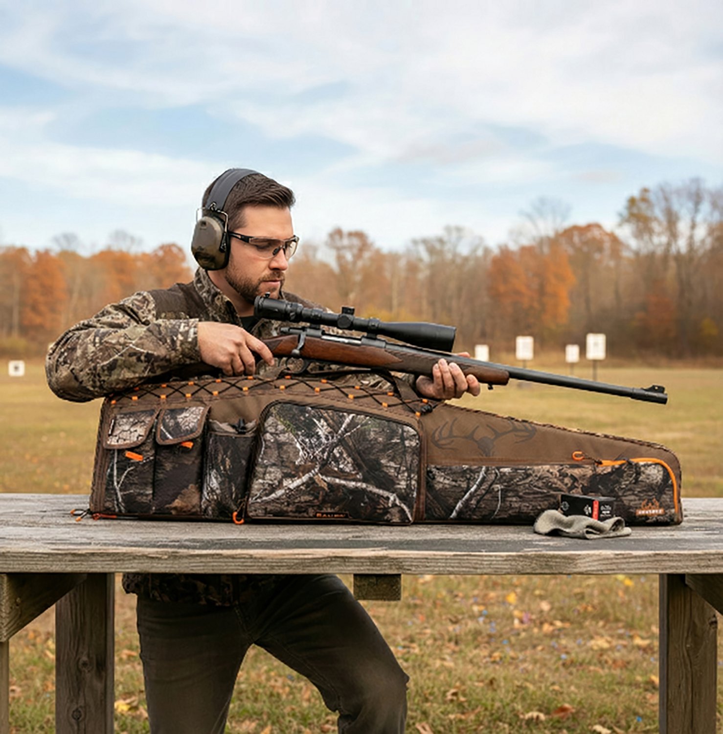 Allen Company Gear Fit Pursuit Bruiser Lockable 48in Rifle Case                                                                  - view number 3