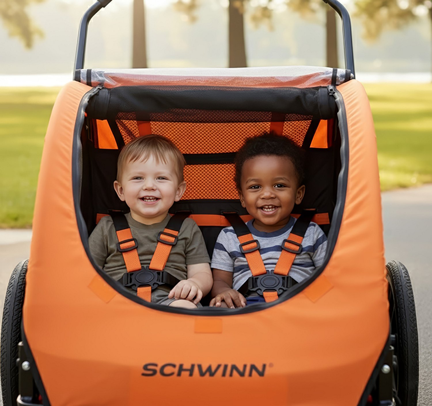 Schwinn Springbrook Double Bike Trailer and Stroller - view number 8