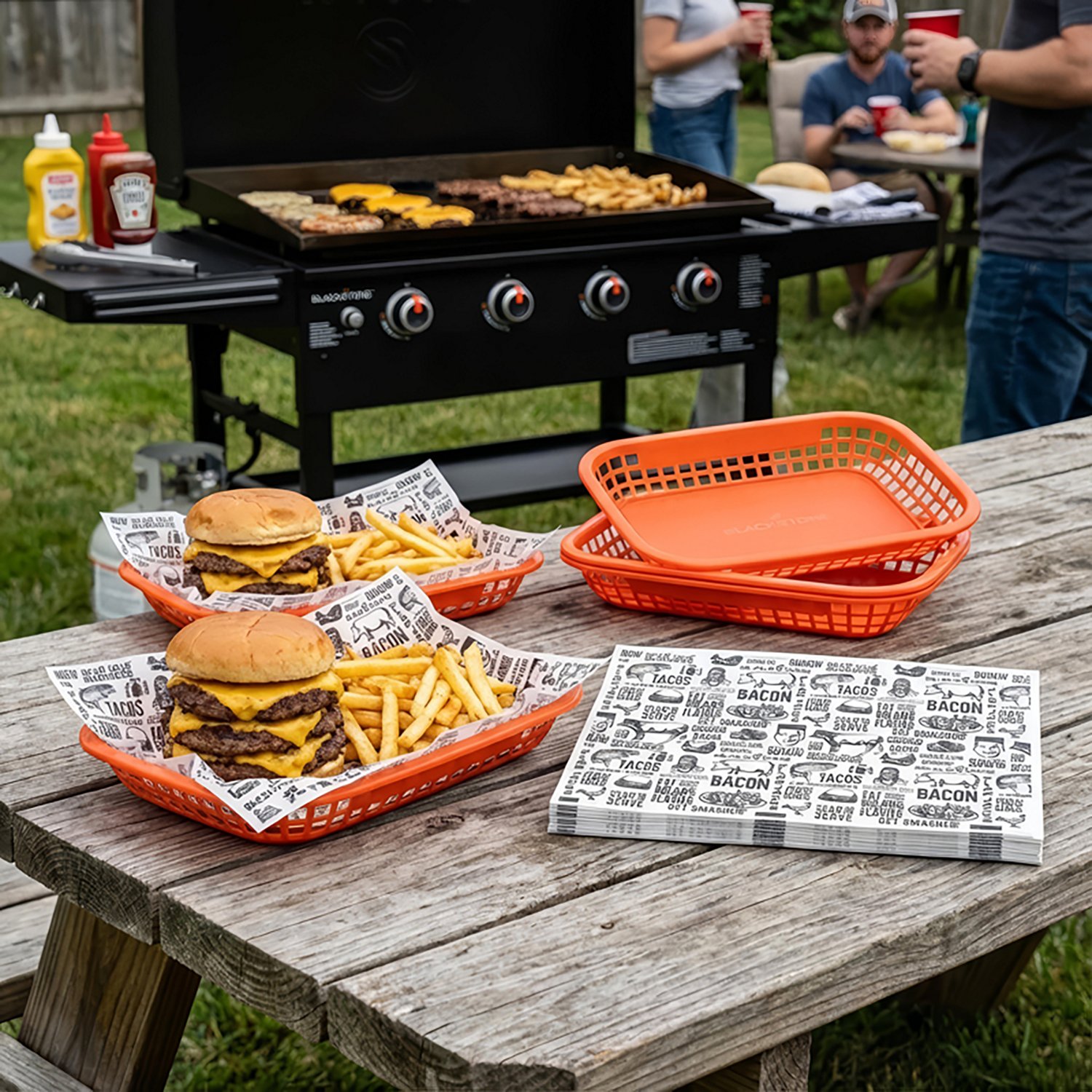 Blackstone Burger Baskets with Liners - view number 3