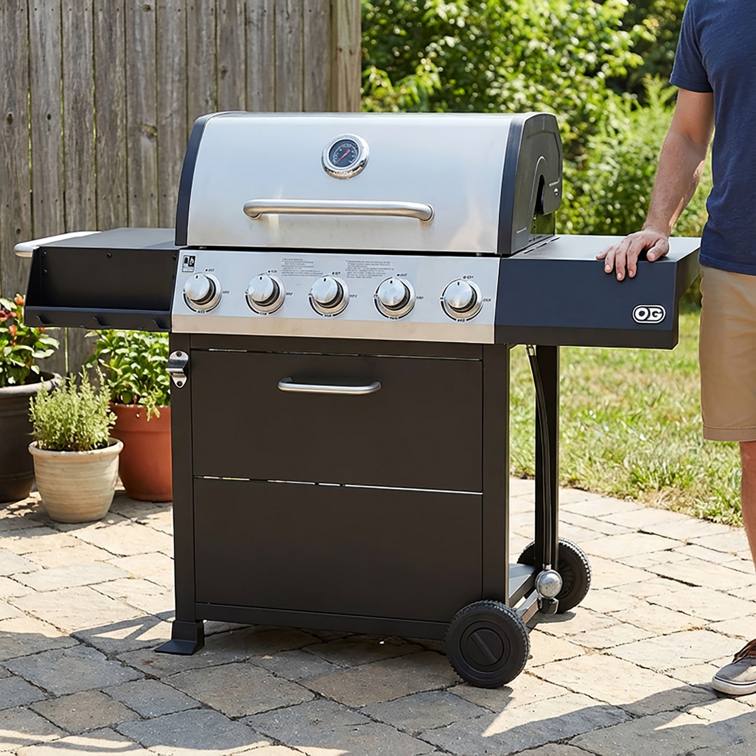 Outdoor Gourmet Classic 5-Burner Gas Grill - view number 4