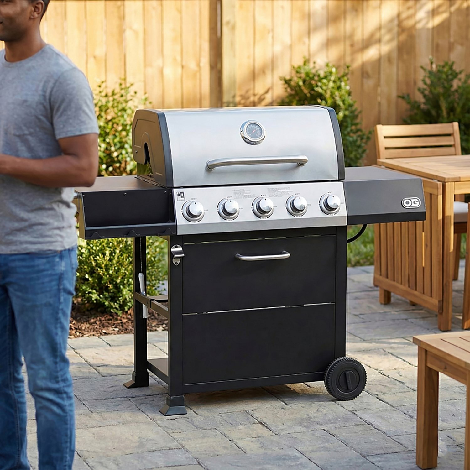 Outdoor Gourmet Classic 5-Burner Gas Grill - view number 5