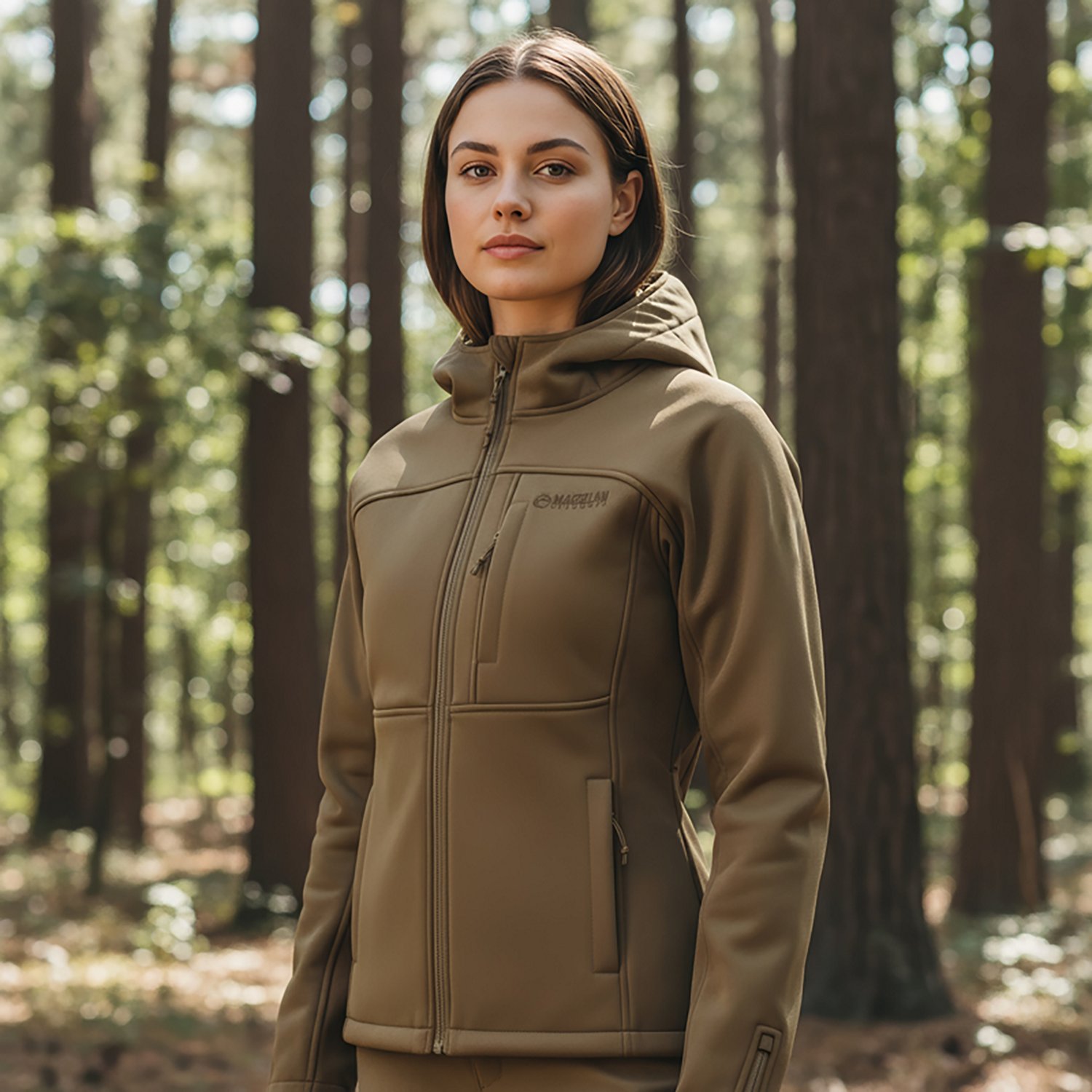 Magellan Outdoors Women's Mesa 2.0 Solid Softshell Jacket - view number 5