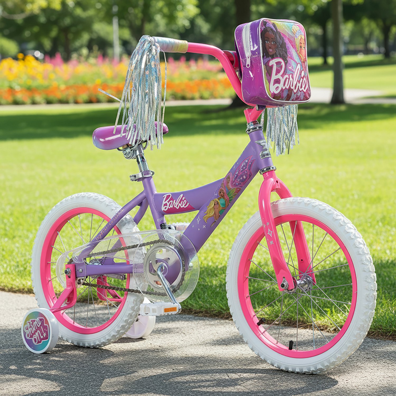 Dynacraft 16 in Girls' Barbie Bike - view number 7