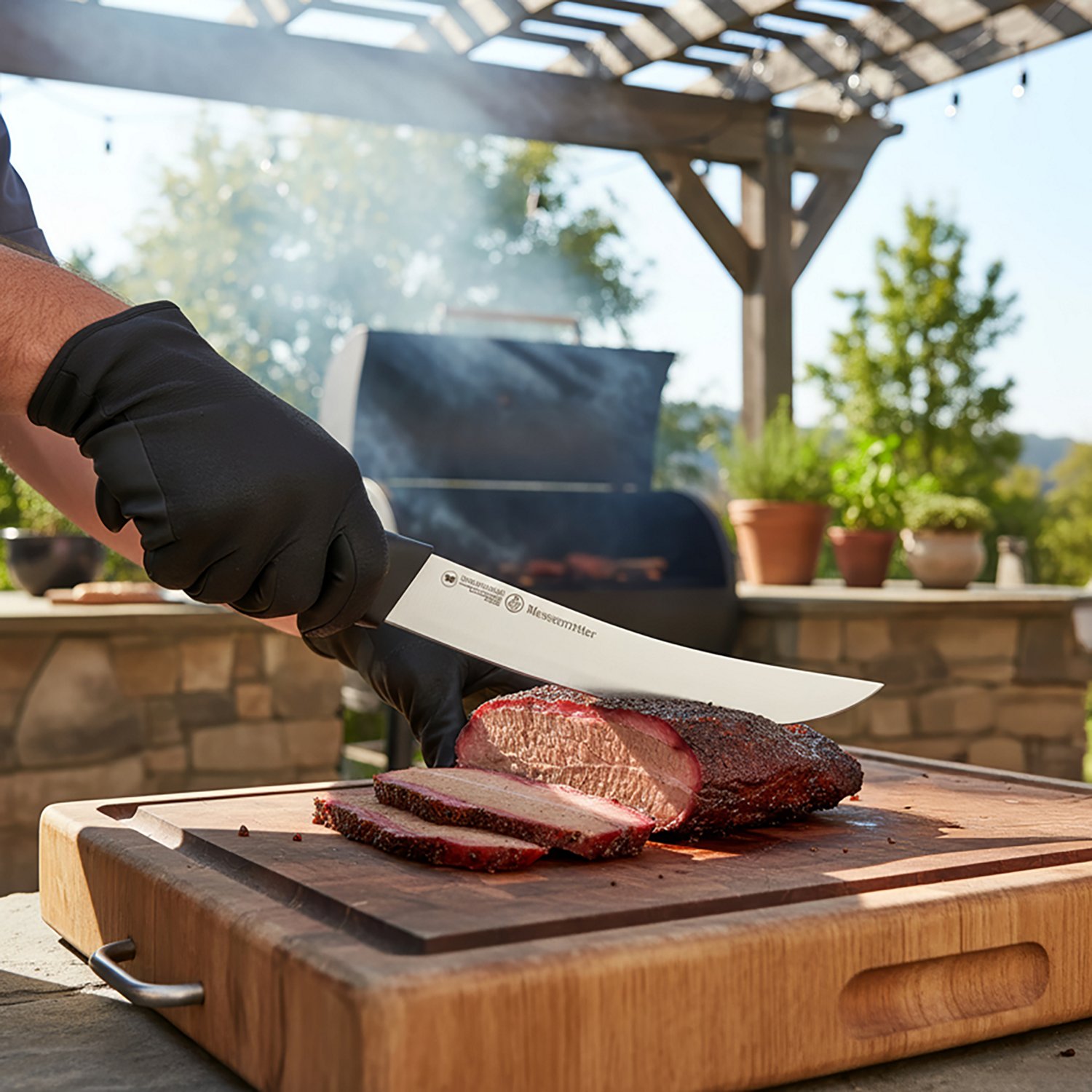 Messermeister Pro Series 10 in Kullens Scimitar Knife - view number 2