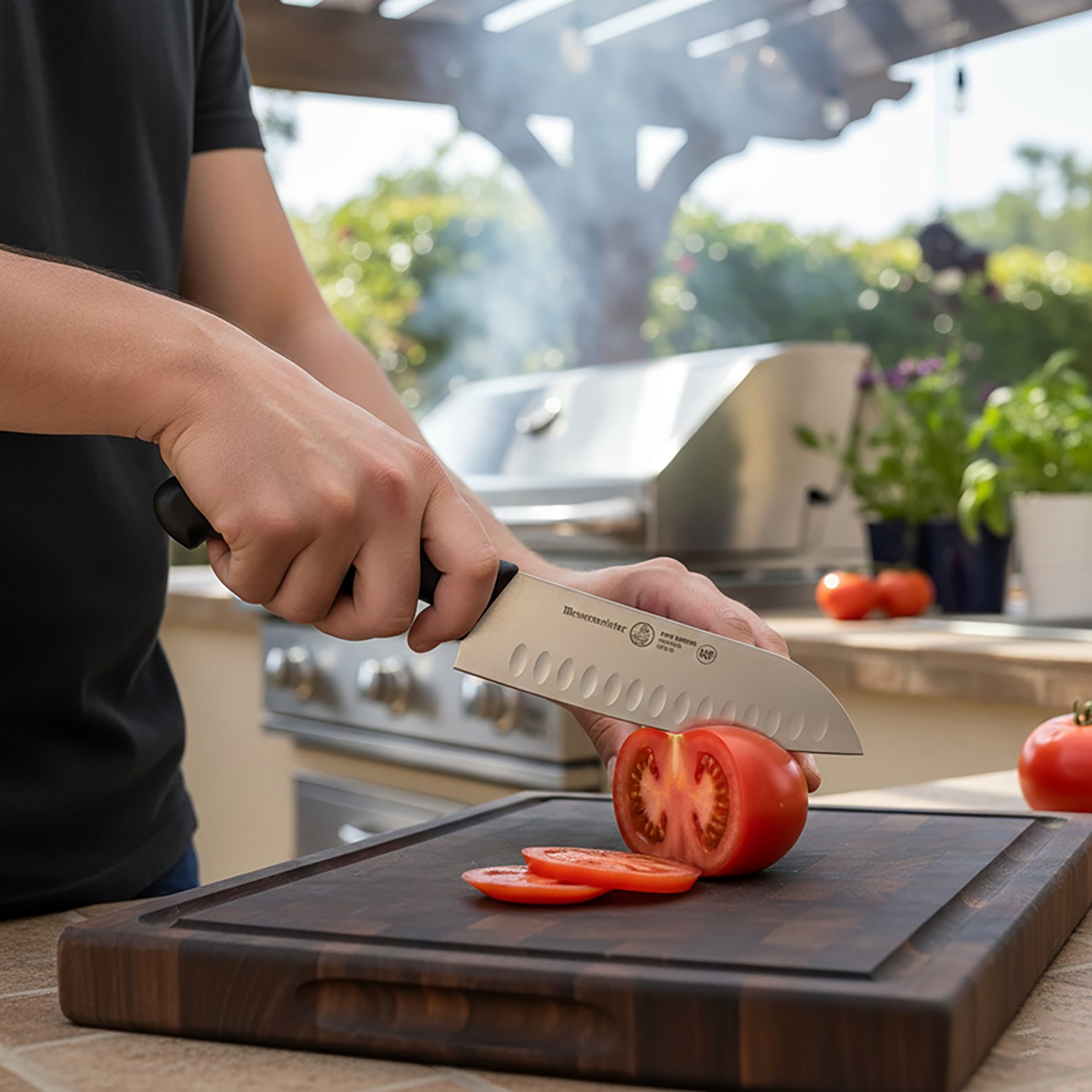 Messermeister Pro Series 7 in Kullens Santoku Knife - view number 3