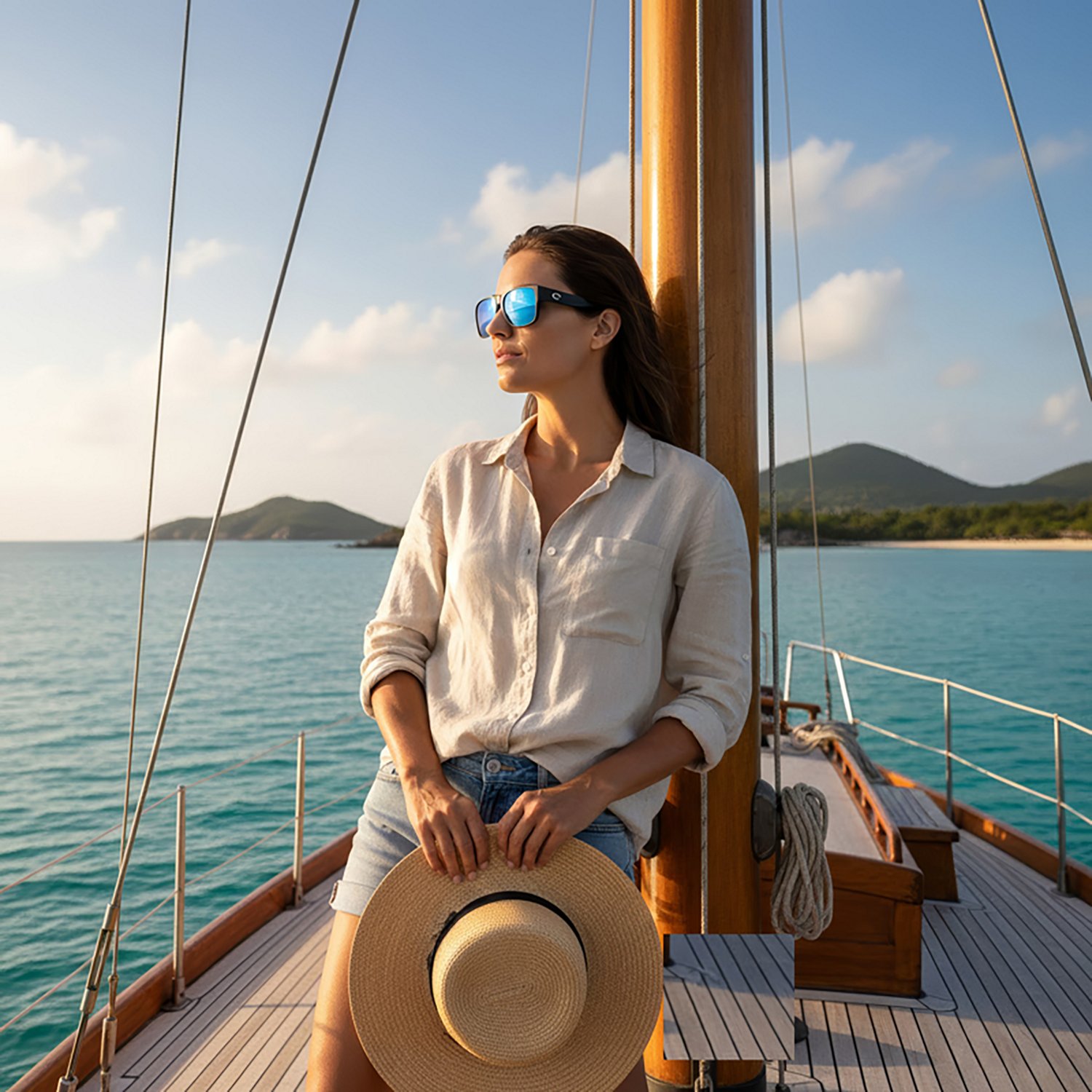 Costa Del Mar Tailfin Mirror 580G Sunglasses - view number 7