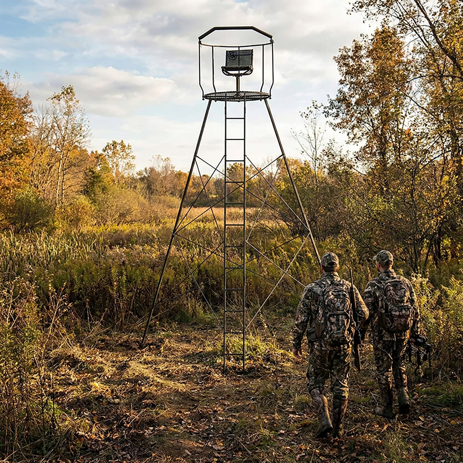 Game Winner 12 ft/16 ft Tripod XLR Hunting Stand