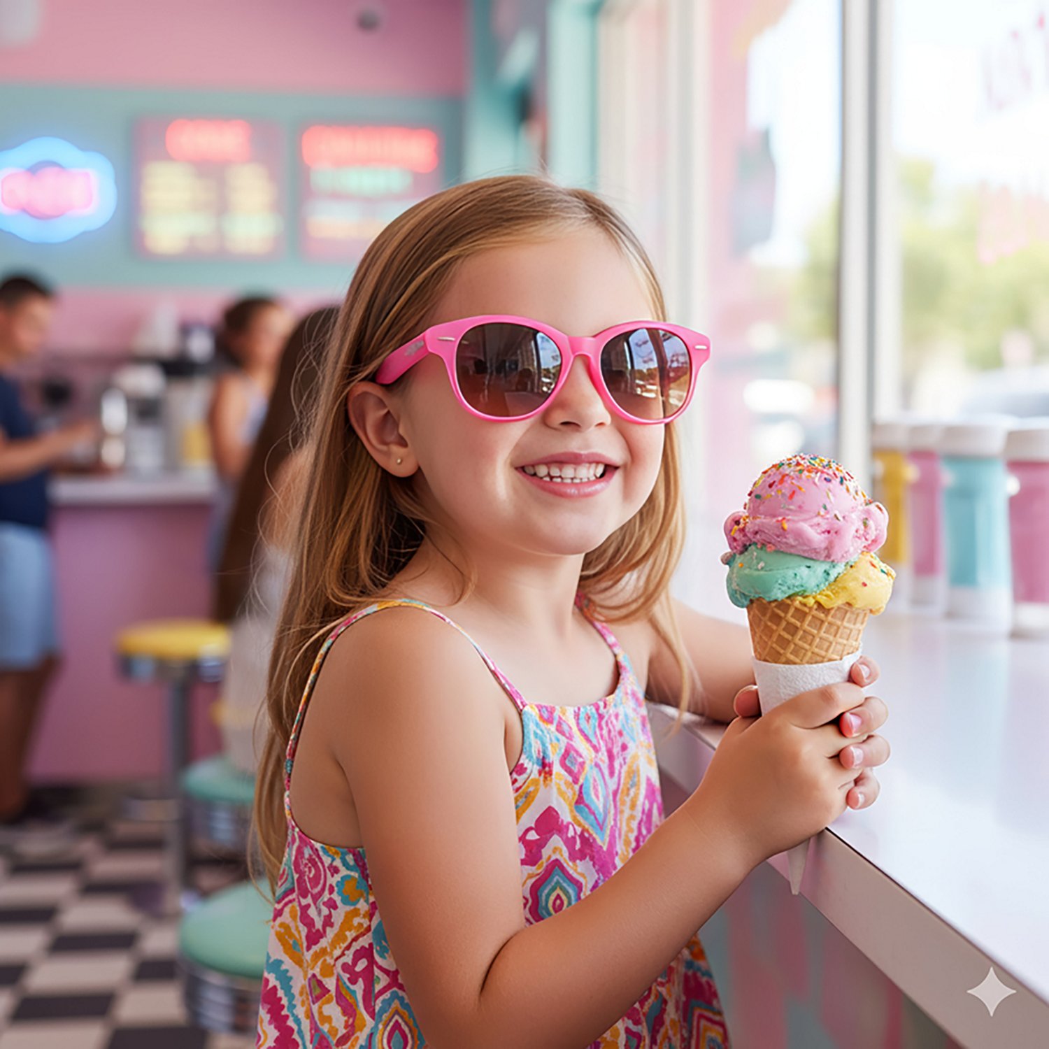 Hang Ten Kids' Cat Eye Sunglasses