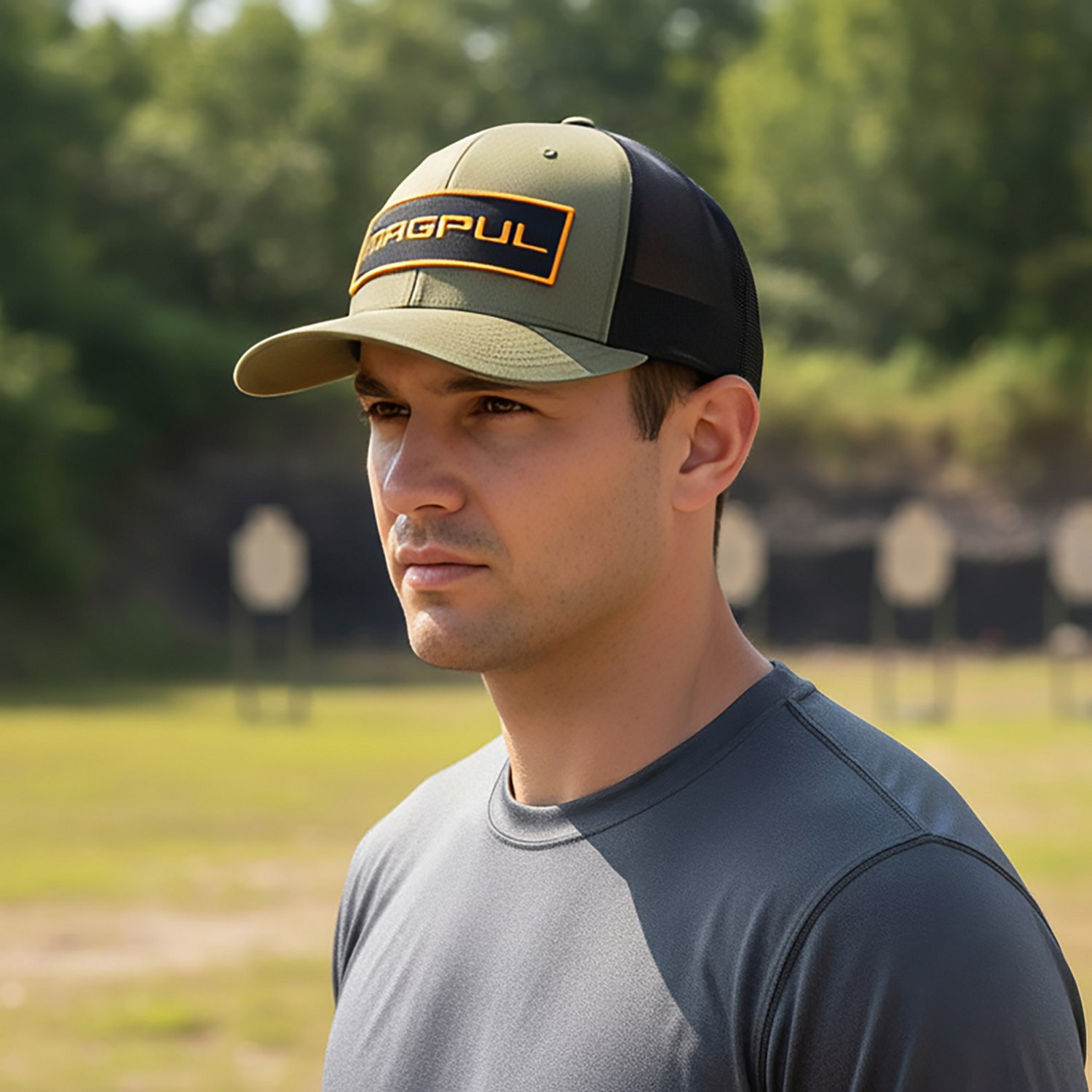 Magpul Men's Wordmark Patch Trucker Hat