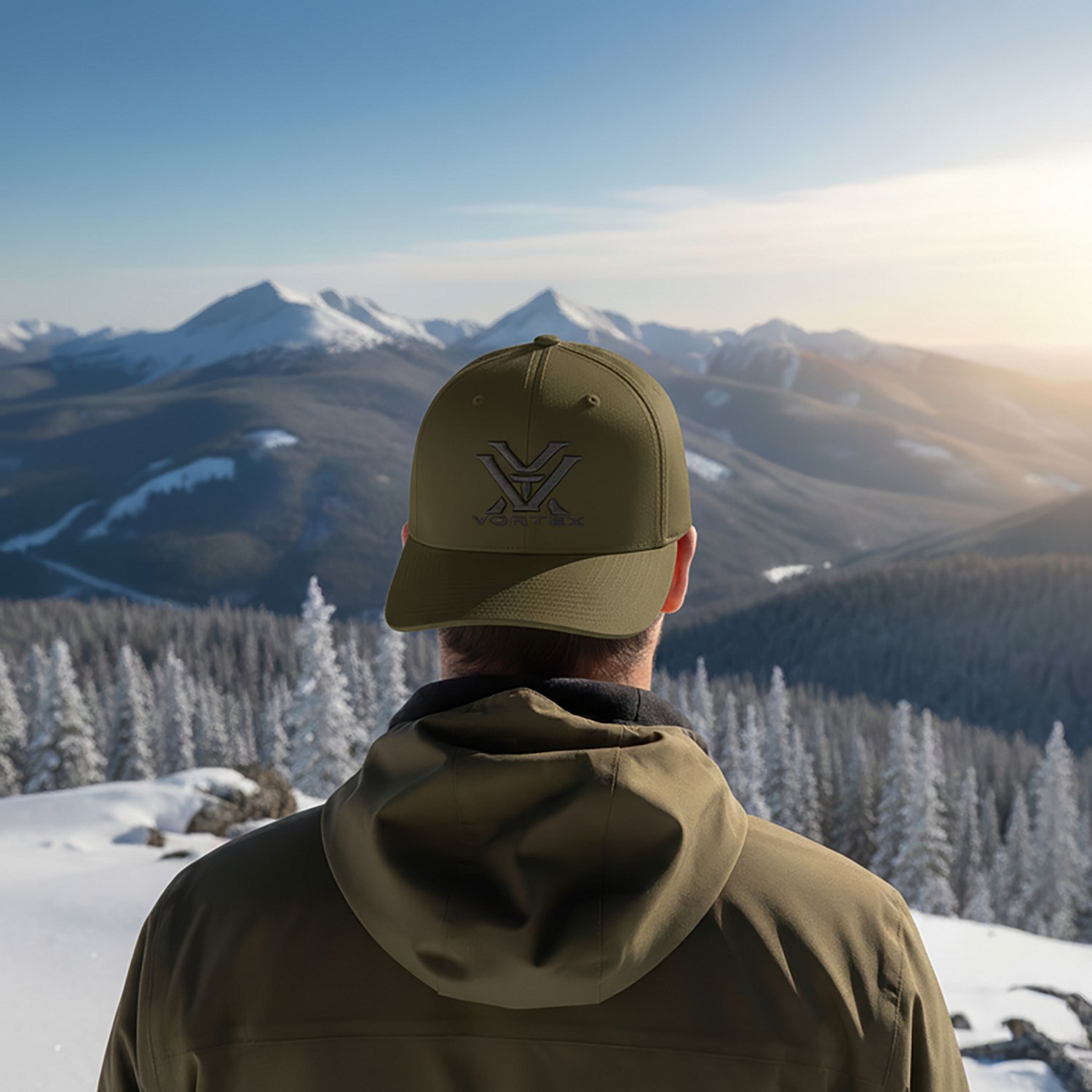 Vortex Men's Core Logo Flex Fit Cap - view number 4