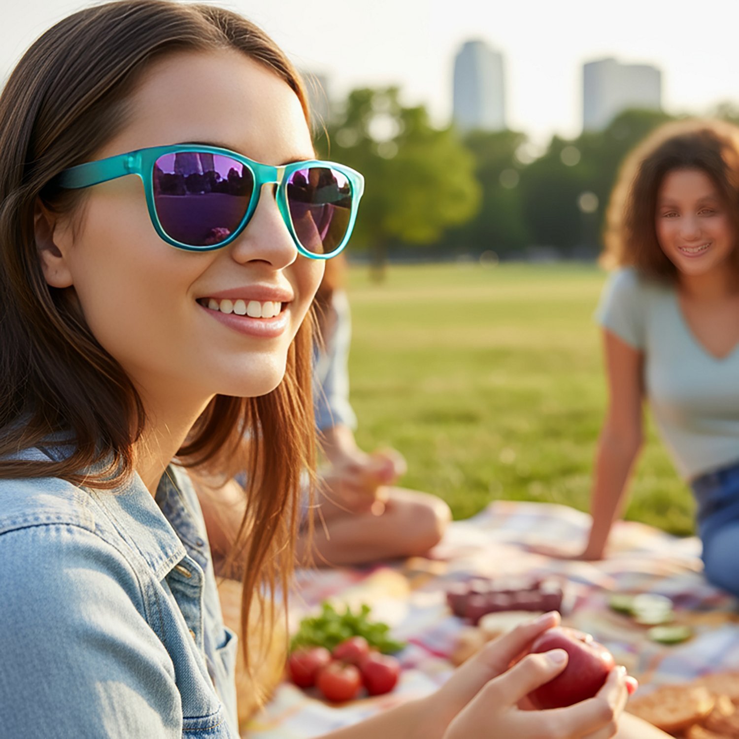 SOL PWR Women's Lifestyle Sporty Square Polarized Sunglasses - view number 3