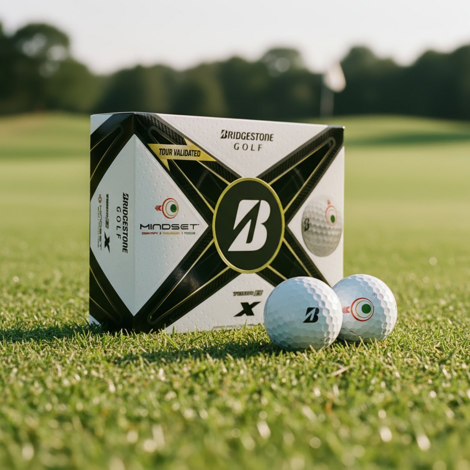 Bridgestone Golf 2024 Tour B-X MindSet Golf Balls 12-Pack                                                                        - view number 3
