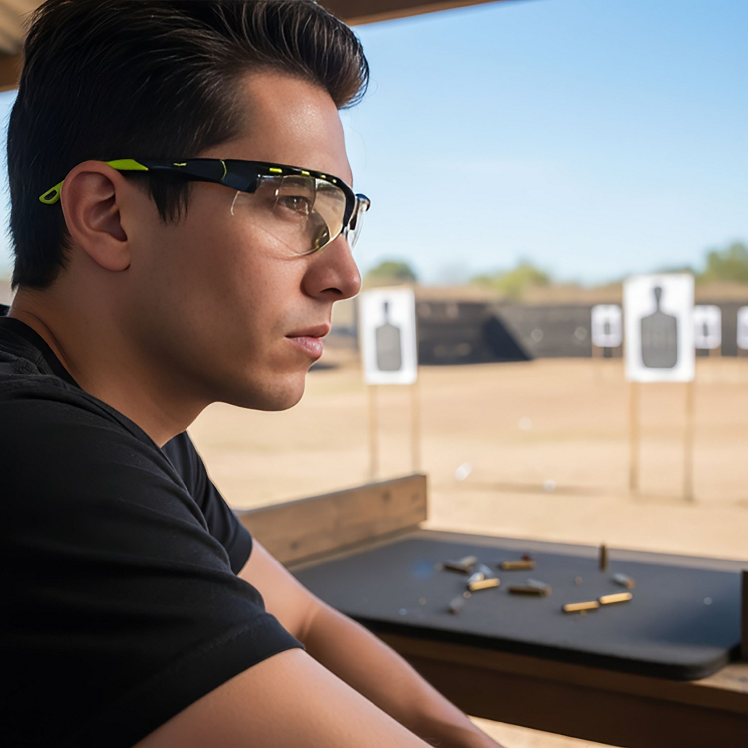 Radians Thraxus Hi Viz Safety Glasses - view number 2