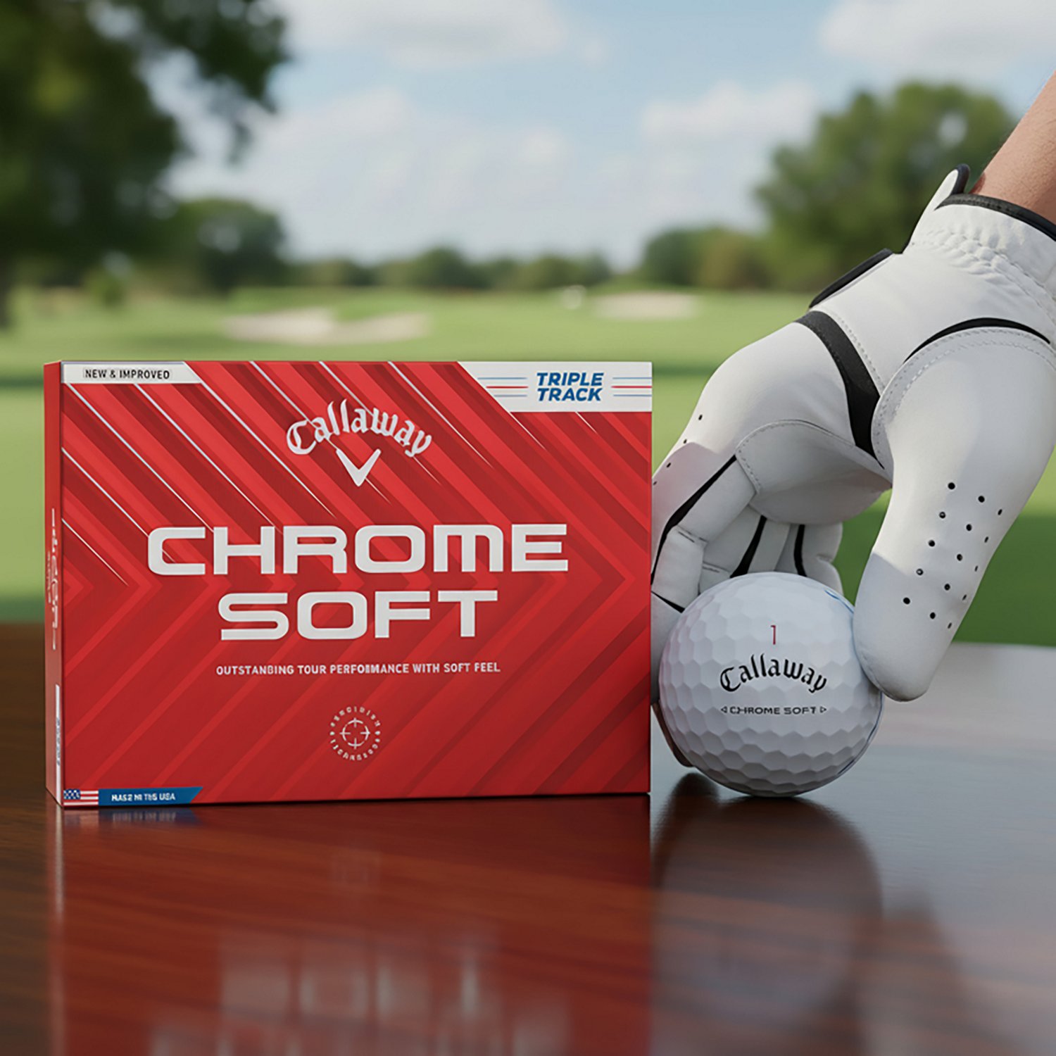 Callaway Chrome Soft Triple Track Golf Balls 12-Pack                                                                             - view number 5