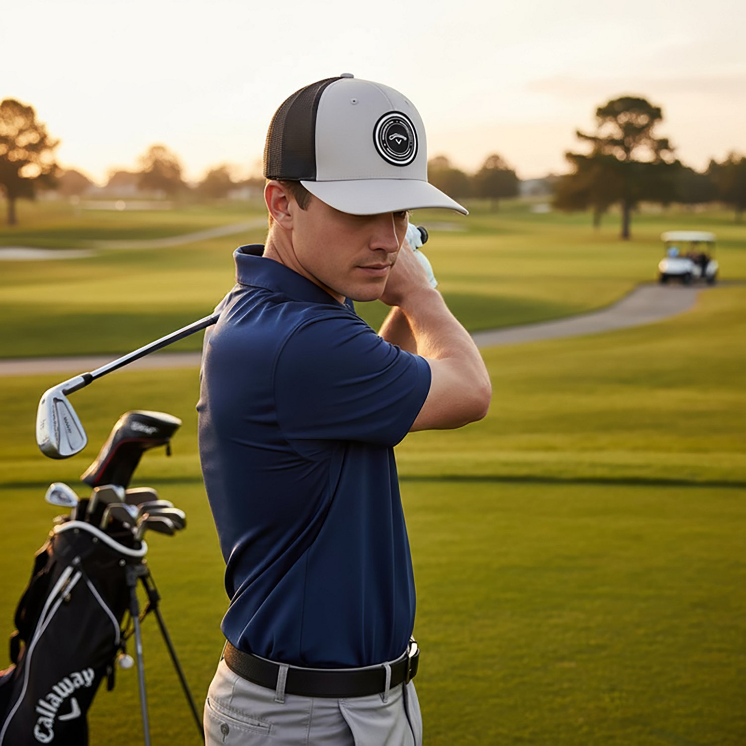 Callaway Adults' Playing Through Trucker Hat                                                                                     - view number 6