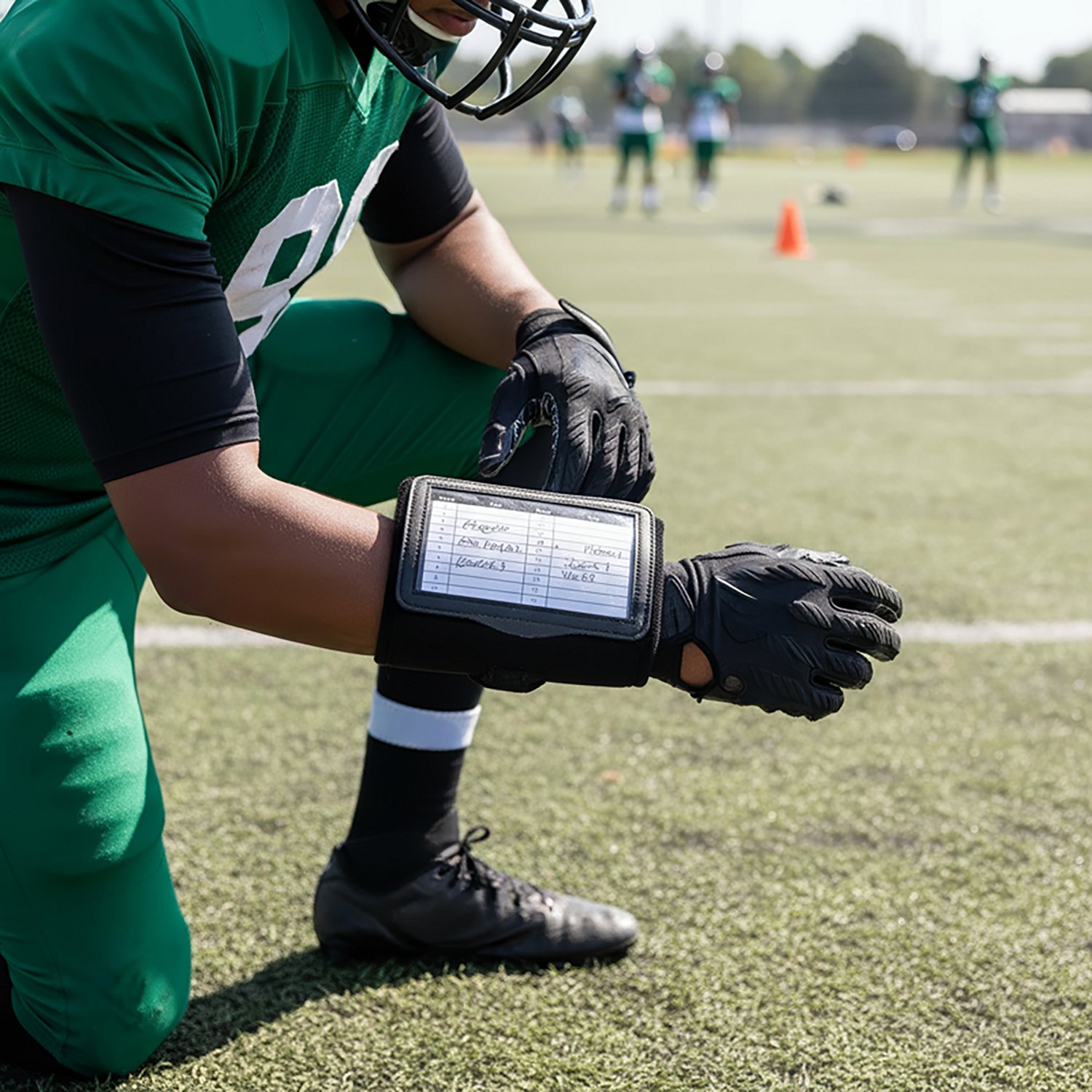 Riddell Adults' Wrist Playbooks 5-Pack - view number 3